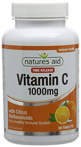 Natures Aid Vitamin C Time Release Citrus Tablets 1000mg Pack of 90
