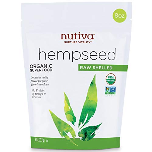 Nutiva Hempseed Organic Shelled 226 gm