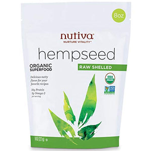 Nutiva Hempseed Organic Shelled 226 gm