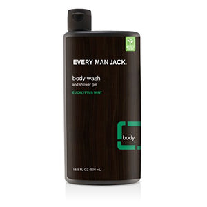 Every Man Jack Body Wash and Shower Gel Eucalyptus Mint 500ml
