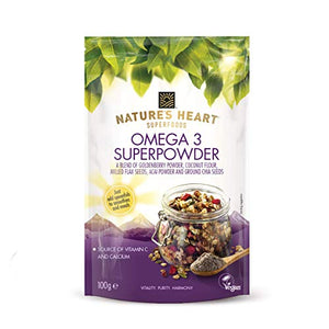 Nature's Heart Omega 3 Super Powder, 100 g