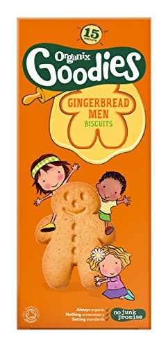 Organix Goodies Organic Gingerbread Men 125g