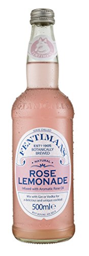 Fentimans Rose Lemonade, 500 ml, Pack of 8