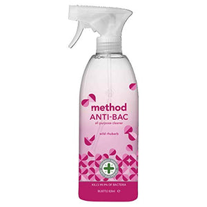 Method Antibacterial All Purpose Cleaner Wild Rhubarb, 828ml