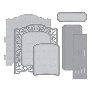 Spellbinders Shapeabilities Grand Cabinet 3D Card Etched/Wafer Thin Die