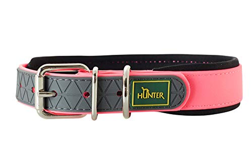 Collar Convenience Comfort, 35 Cm, Neon Pink 20 Mm, With Soft Neoprene | Hunter