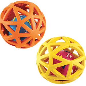 Gor Rubber Extreme Giggler (16Cm) Orange/Yellow | Gorpets