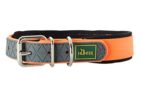 Collar Convenience Comfort, 60 Cm, Neon Orange 25 Mm, With Soft Neoprene | Hunter