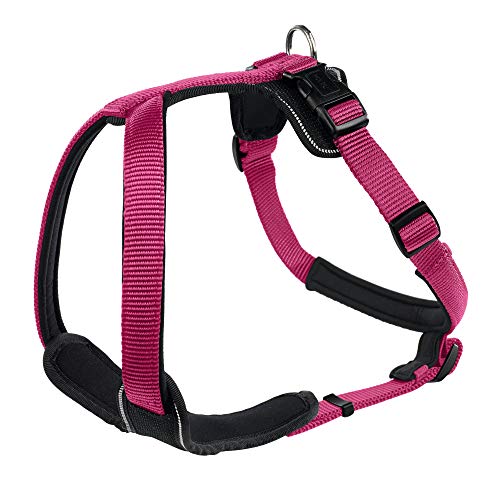 Harness Neopren Xxl 81-100 Cm, 25 Mm Nylon Raspberry/Neopren Black | Hunter