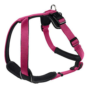 Harness Neopren Xxl 81-100 Cm, 25 Mm Nylon Raspberry/Neopren Black | Hunter