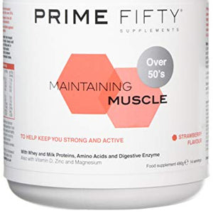 Prime Fifty 490 g Maintaining Muscle - Strawberry