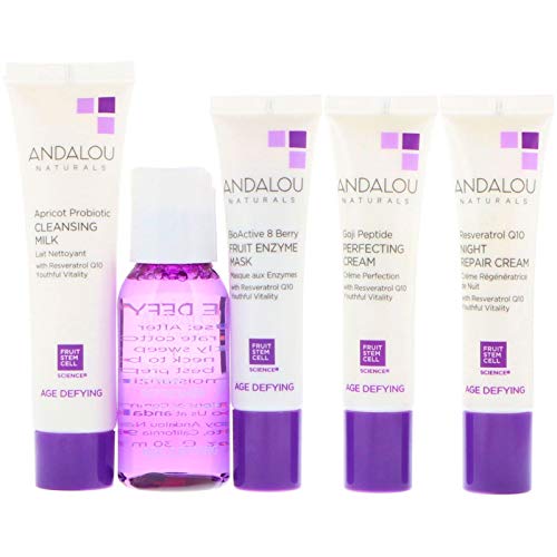 Pack of 2 x Andalou Naturals Get Started Age Defying - 5 Piece Kit