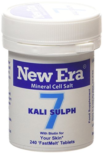New Era Number 7 Kali. Sulph. Tablets - Pack of 240