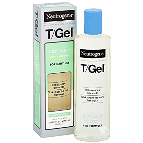 Neutrogena T/Gel Oily Scalp Anti-Dandruff Shampoo – Fights Dandruff After The First Use – Anti-Dandruff Shampoo – 250ml