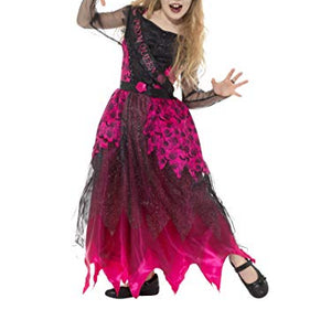 Smiffys 48136S Deluxe Gothic Prom Queen Costume (Small)