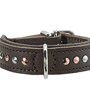 Collar San Diego, 27 Brown, Leather | Hunter