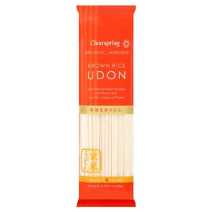 Clearspring OG Brown Rice Udon Noodles 200g x 2 (Pack of 2)