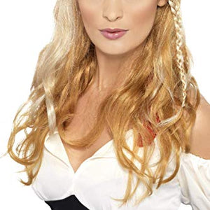 Smiffy's Pirate Princess Wig Blonde with Bandana