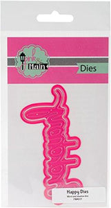 Pink & Main PNM107 Dies-Happy