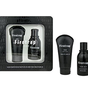Fire Trap Firetrap 75ml EDT, 100ml Showergel for Him - Tin Set