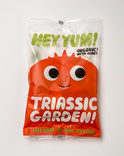 Hey Yum Triassic Garden Organic Yoghurt Fruit Gummy Candy, 100 g