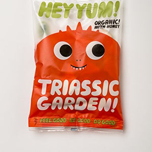 Hey Yum Triassic Garden Organic Yoghurt Fruit Gummy Candy, 100 g