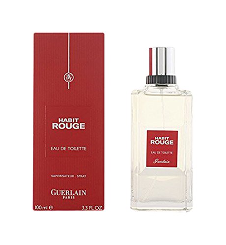 Guerlain Habit Rouge Eau De Toilette Spray - 100ml/3.3oz