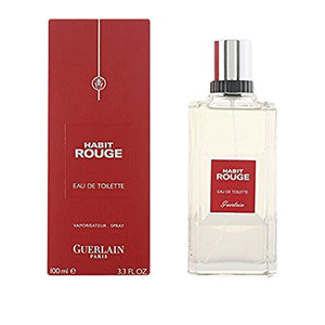 Guerlain Habit Rouge Eau De Toilette Spray - 100ml/3.3oz