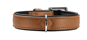 Collar Canadian Elk 45 Elkskin Cognac/Black, 33-39 Cm | Hunter