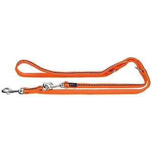 Training Leash Safety Grip 20/200 Soft Nylon Orange, Padded | Hunter