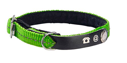 Cat Collar Lost Green Xs