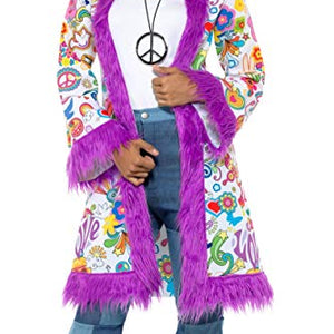 Smiffys 60s Groovy Hippie Coat