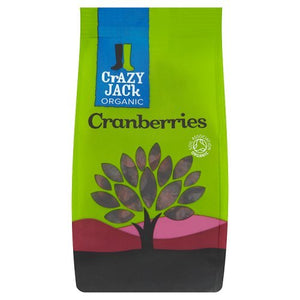 Crazy Jack Organic Cranberries, 100g