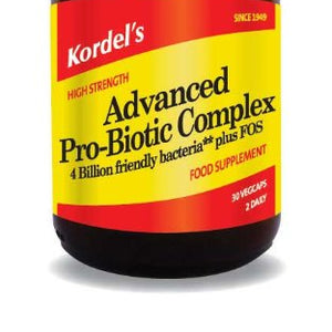 Kordel Nutrition Advanced Probiotic 30 Capsules