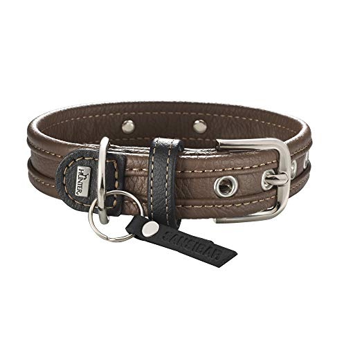 Collar Sansibar Special 55 Nickel Nappa Brown | Hunter