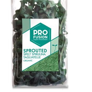 Profusiion Organic Sprouted Spelt Spirulina Tagliatelle 250g (Pack of 3)