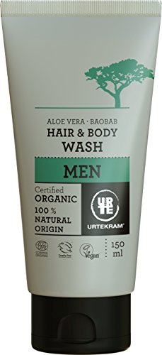 Urtekram Men Hair and Body Wash, 150 ml