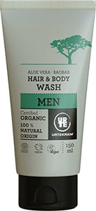Urtekram Men Hair and Body Wash, 150 ml