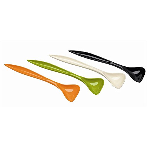Melamine-Feeding Spoon Size M Multiple Colour, 5,5X23Cm  Pack Of 4 | Hunter