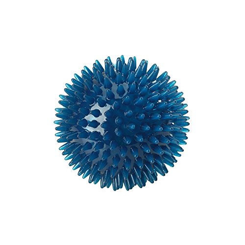 Hollow Tpr Spike Ball, 9 Cm Blue  Pack Of 3 | Hunter