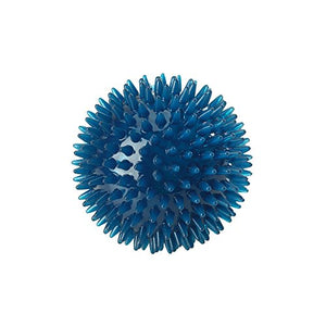 Hollow Tpr Spike Ball, 9 Cm Blue  Pack Of 3 | Hunter