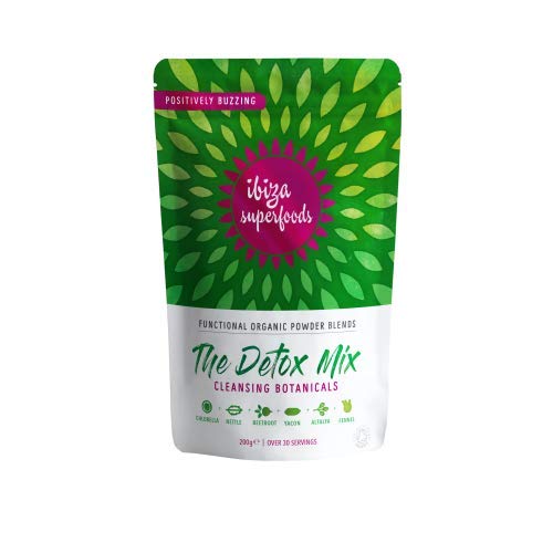 Ibiza Superfoods Organic Superfood Greens Powder 200g No sweeteners (30 Servings) Detox, Energy, Focus (Detox Mix)