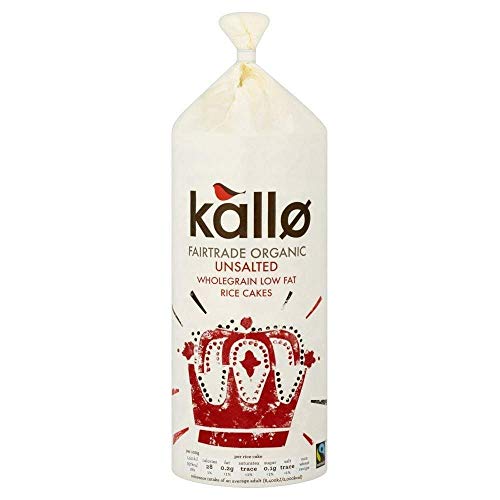 Kallo - Organic Unsalted Rice Cakes - 130g