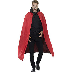 Smiffys 46881 Reversible Vampire Cape (One Size)