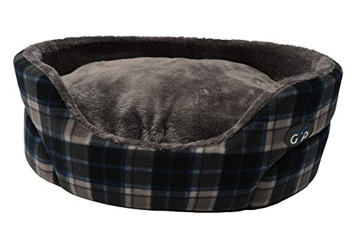 Gor Pets Essence Standard Bed Medium 60Cm (24") Grey Check