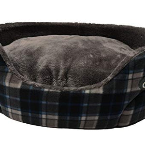 Gor Pets Essence Standard Bed Small 53Cm (21") Grey Check