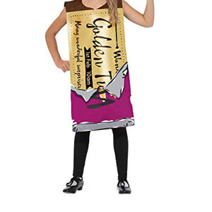 Smiffys Officially Licensed Roald Dahl Winning Wonka Bar Costume (Medium to Large)