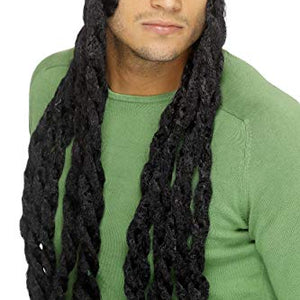 Smiffys Rasta Hat with Long Deadlocks