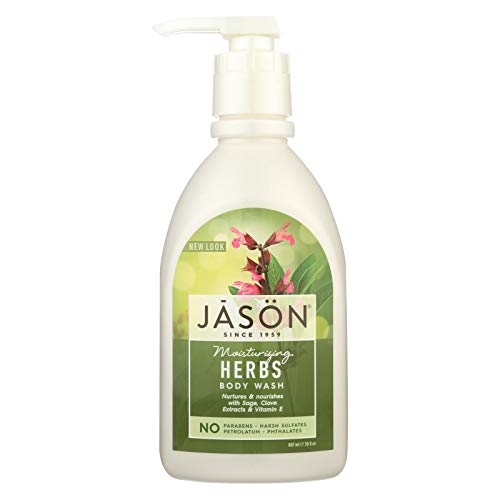 Jason Natural Cosmetics Herbal Extracts Satin Shower Body Washes 30 fl. oz. 215589