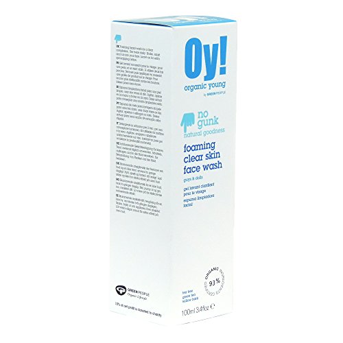 Oy! - Organic Young - Foaming Clear Skin Face Wash - 100ml (Case of 6)